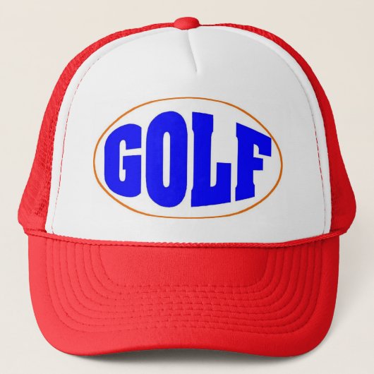 Golf Oval Trucker Pet (Voorkant)