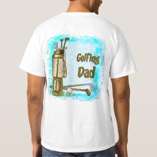 Golf Pa T-shirt (Achterkant)