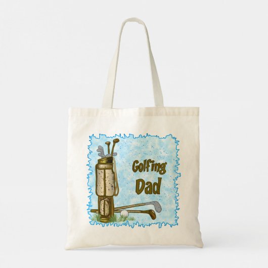 Golf Pa Tote Bag (Achterkant)