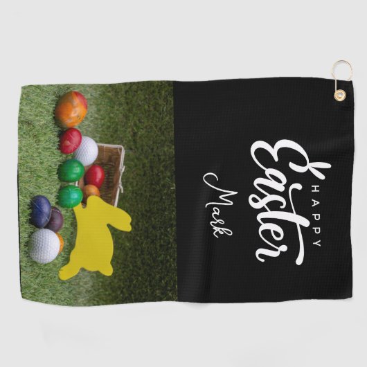 Golf-paasvakantie Golfhanddoek (Horizontaal)