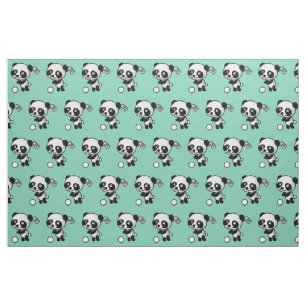 Golf Panda Fabric Stof