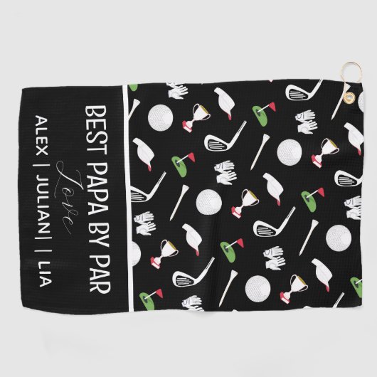 Golf Pap By Par Golfhanddoek (Horizontaal)