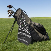 Golf Pap By Par Golfhanddoek (Groen)