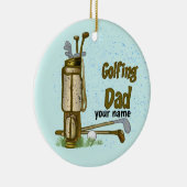 Golf Pap golf ornament (Rechts)