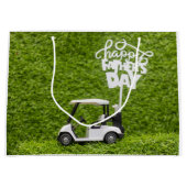 Golf Papa op Vaderdag Gift voor papa Groot Cadeauzakje (Voorkant)