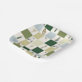 Golf Par Afslagplaats Papieren Bordje (Gebogen)