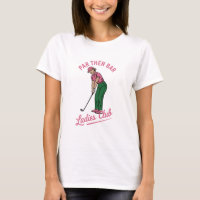 Golf Par Dan Bar Damesclub Golf Golfer Meisje