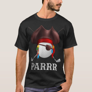 Golf Par Piraat Golfer Golfen T-shirt