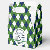 Golf PAR-T-SHIRT 1e verjaardag Bedankdoosjes (Geopend)