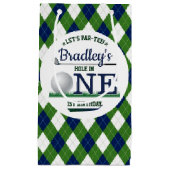 Golf PAR-T-SHIRT 1e verjaardag Klein Cadeauzakje (Voorkant)