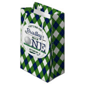 Golf PAR-T-SHIRT 1e verjaardag Klein Cadeauzakje (Voorkant Gekanteld)