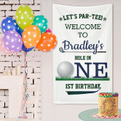 Golf PAR-T-SHIRT 1st Birthday Welcome Spandoek
