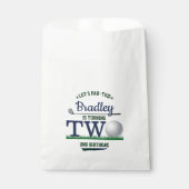 Golf PAR-T-SHIRT 2e verjaardag Bedankzakje (Voorkant)