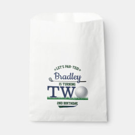 Golf PAR-T-SHIRT 2e verjaardag Bedankzakje