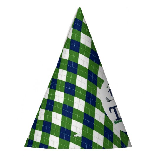 Golf PAR-T-SHIRT 2e verjaardag Feesthoedjes (Links)