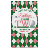 Golf PAR-T-SHIRT 2e verjaardag Klein Cadeauzakje (Achterkant)