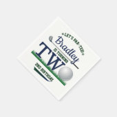 Golf PAR-T-SHIRT 2e verjaardag Servet (Hoek)