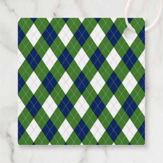 Golf PAR-T-SHIRT 4e verjaardag Bedankjes Labels (Achterkant)