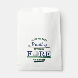 Golf PAR-T-SHIRT 4e verjaardag Bedankzakje