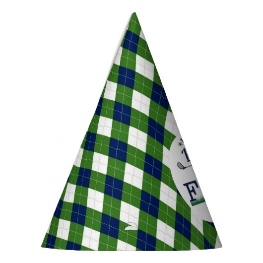 Golf PAR-T-SHIRT 4e verjaardag Feesthoedjes (Links)