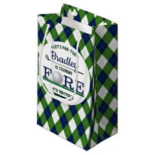 Golf PAR-T-SHIRT 4e verjaardag Klein Cadeauzakje