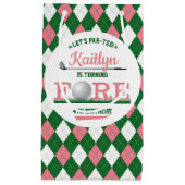 Golf PAR-T-SHIRT 4e verjaardag Klein Cadeauzakje (Voorkant)