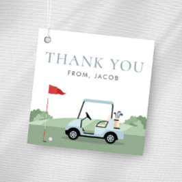 Golf Par-t-shirt Favor Tags Bedankjes Labels