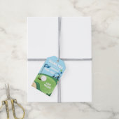 Golf Par-T-shirt Hole Golfing Boy Birthday Bedankt Cadeaulabel (Met Touw)