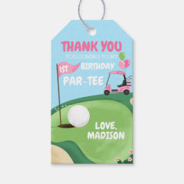 Golf Par-T-shirt Hole Golfing Girl Birthday Dank j Cadeaulabel