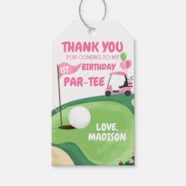 Golf Par-T-shirt Hole Golfing Girl Birthday Dank j Cadeaulabel