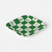 Golf Par T-shirt Papieren Bordje (Gebogen)