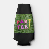 Golf Par t-shirt tijd voor golfer party Flesjeskoeler (Voorkant)