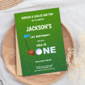 Golf Par-T-shirt Uitnodigingen