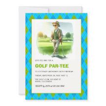Golf Par-Tee Kids Golf Thema Verjaardagsfeestje