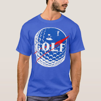 Golf Parodie Grafisch Ontwerp T-shirt