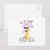 Golf party bag, tony fernandes briefkaart (Voorkant / Achterkant)