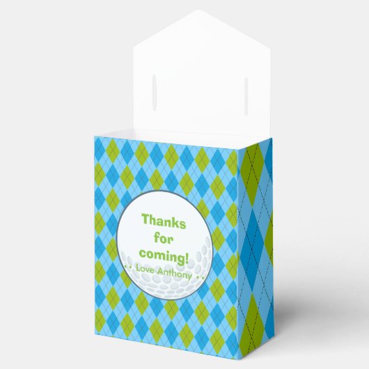 Golf Party Bedankdoosjes (Geopend)