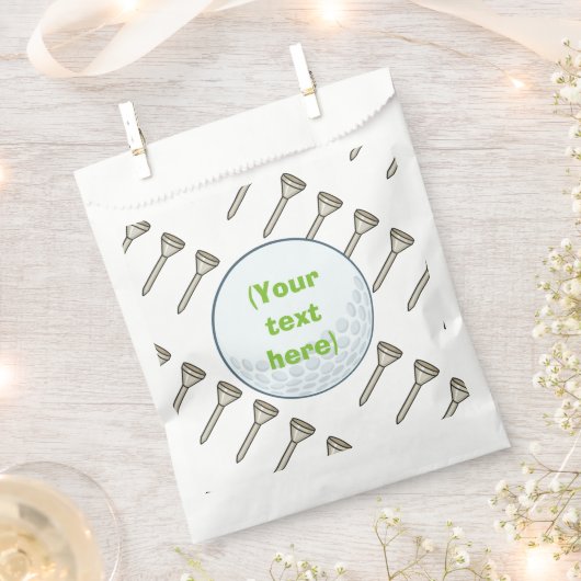 Golf Party Bedankzakje (Geknipt)