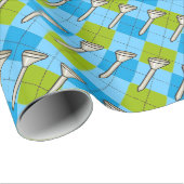 Golf Party Cadeaupapier (Rol Hoek)