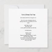 Golf Party Golf en Beer Funny Gezegde voor golfer Kaart (Achterkant)