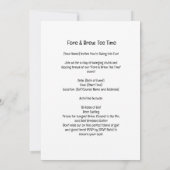 Golf Party Golf en Beer Funny Gezegde voor golfer Kaart (Achterkant)