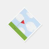 Golf Party Servetten (Hoek)