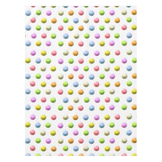 Golf Party Tafelkleed (Voorkant)