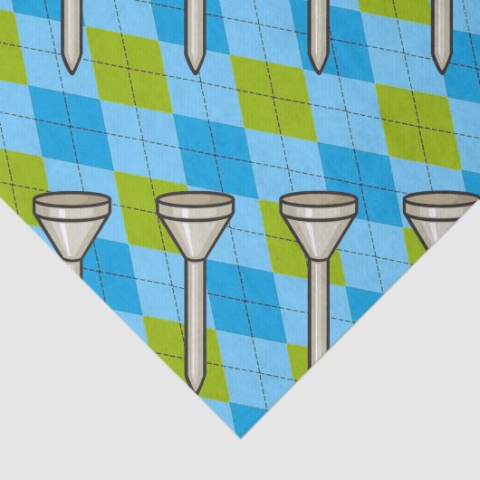 Golf Party Tissuepapier (Detail)