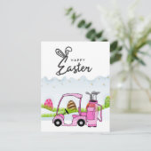 Golf Pasvormig ontwerp voor golfer Feestdagenkaart (Staand voorkant)