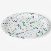 Golf Patroonpapier Borden Papieren Bordje (Gekanteld)