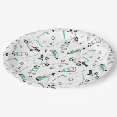 Golf Patroonpapier Borden Papieren Bordje (Gekanteld)