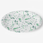 Golf Patroonpapier Borden Papieren Bordje (Gekanteld)