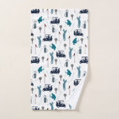 Golf Pattern Bad Handdoek (Handdoek)