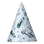 Golf Pattern Feesthoedjes (Voorkant)